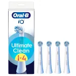 Oral-B | Replaceable toothbrush heads | iO UltimateClean | Heads | For adults | Number of brush heads included 4 | White