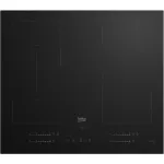 BEKO Hob | HII64720QUF2T | Induction | Number of burners/cooking zones 4 | Touch | Timer | Black