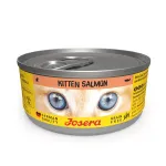 Josera Kitten Salmon konservuotas pa&scaron;aras kačiukams su la&scaron;i&scaron;a, 85g