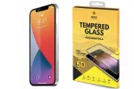 Mocco Full Glue Signature Edition Tempered Glass Full Coverage with Frame Apple iPhone 12 Pro Max Black