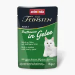 ANIMONDA Vom Feinsten Adult Raffinesse in Jelly rich in Chicken with Game - Wet Cat Food - 85 g