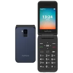 myPhone Flip | LTE | Navy Blue | 2.8 " | TFT | 48 MB | 128 MB | Bluetooth | 2.1 | USB version Type-C | Built-in camera | Main camera resolution 1.3 MP | 1000 mAh