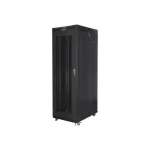Lanberg | Rack cabinet 19" free-standing 37U/800x1000 (flat pack) with glass door lCD V2 | FF01-8037-23BL | Black