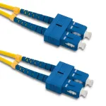 Qoltec Patchcord fiber optic SC/UPC - SC/UPC | Singlemode | 9/125 | G652D | Duplex | 5m
