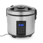 Tristar | Digital Rice and Steam Cooker | RK-6138 | 900 W | 2.2 L | Number of programs 7 | Grey