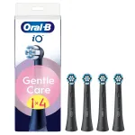 Oral-B | Replaceable toothbrush heads | iO GentleCare | Heads | For adults | Number of brush heads included 4 | Black