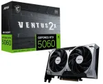 MSI GeForce RTX 5060 8G VENTUS 2X OC | NVIDIA | 8 GB | GeForce RTX 5060 | GDDR7 | HDMI ports quantity 1 | PCI Express Gen 5 x16