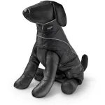 Rogz Snowskin Bone juoda striukė 25cm