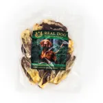 Real Dog SNACKS Triu&scaron;io ausys su mink&scaron;ta ėriena 500g