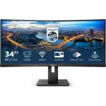 Philips | Curved UltraWide | 345B1C | 34 " | VA | WQHD | 21:9 | 100 Hz | 5 ms | 3440 x 1440 | 300  cd/m&sup2; | HDMI ports quantity 1 | Black | Warranty 24 month(s)
