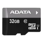 ADATA 32GB Micro SDHC V10 85MB/s atminties kortelė + adapteris AUSDH32GUICL10A1-RA1