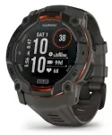 I&scaron;manusis laikrodis Instinct 3 &ndash; 50 mm, Solar Juodas su anglies spalvos dirželiu