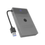Raidsonic | Icy Box Adapter for 1x HDD/SSD With Protection Box | IB-AC603b-U3 | SATA III | USB 3.0 Type-A | 2.5"