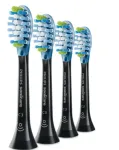Philips | Replacement brush heads | HX9044/88 Sonicare Premium Plaque Defence | Heads | For adults | Number of brush heads included 4 | Black