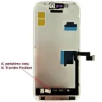 Ekranas skirtas iPhone 16 Pro, LTPO Soft OLED, 120Hz