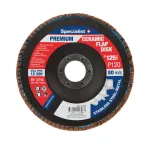 Lapelinis &scaron;lifavimo diskas 125 mm, P120, Ceramic PREMIUM, SPECIALIST+