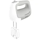 TEFAL | Hand Mixer | HT450B38 | Hand Mixer | 450 W | Number of speeds 5 | Turbo mode | White