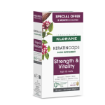 Klorane Quinine Keratincaps, 90 kapsulių