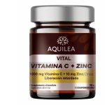 Aquilea Vital vitaminas C + cinkas imunitetui, 90 tablečių