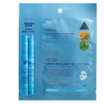 VT Cosmetics Hydrop Reedle Shot 100 dviejų žingsnių drėkinamoji hidrogelio veido kaukė, 1 vnt.