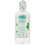 GUM BIO Fresh Mint burnos skalavimo skystis su alavijais, 500 ml