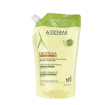 A-DERMA Exomega Control mink&scaron;tinamasis valomasis aliejus nuo niežulio, papildymas, 500 ml