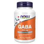 Now GABA 500 mg nervų sistemai palaikyti, 100 kapsulių