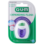 GUM Expanding Floss va&scaron;kuotas plečiamasis dantų siūlas, 30 m, 1 vnt.