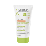 A-DERMA Exomega Control mink&scaron;tinamasis kremas nuo niežulio, Eco-Slim tūbelė, 50 ml