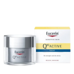 Eucerin Q10 Active naktinis kremas nuo rauk&scaron;lių, 50 ml