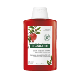 Klorane spindesio &scaron;ampūnas su granatais dažytiems plaukams, 200 ml