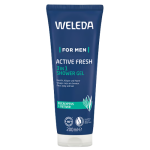 Weleda For Men Active Fresh du&scaron;o želė 3 viename, 200 ml