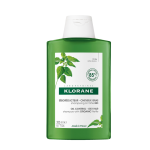 Klorane riebumą reguliuojantis &scaron;ampūnas su ekologi&scaron;komis dilgėlėmis riebiems plaukams, 200 ml
