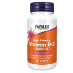 Now vitaminas D-3 1000 TV kaulams ir imunitetui palaikyti, 180 kapsulių
