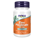 Now Zinc Picolinate 50 mg imunitetui ir odai palaikyti, 60 kapsulių