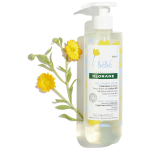Klorane Baby plaukų ir kūno prausiamasis gelis su medetkomis, 500 ml