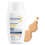 Bioderma Photoderm XDefense apsauginė priemonė nuo saulės, &scaron;viesus atspalvis, SPF50+, 40 ml
