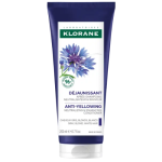 Klorane kondicionierius su ekologi&scaron;komis rugiagėlėmis nuo geltonumo &scaron;viesiems ir žiliems plaukams, 200 ml