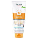 Eucerin Sun Kids Sensitive gelinis kremas Dry Touch SPF50+, 200 ml