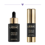 Lierac Premium atkuriamasis serumas + Lierac Premium Eyes The Eye Cream Absolute Anti-Aging paakių kremas
