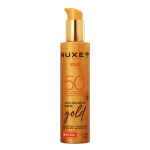 Nuxe Sun auk&scaron;tos apsaugos auksinis aliejus nuo saulės SPF50, 150 ml