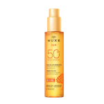 Nuxe Sun įdegio aliejus veidui ir kūnui SPF50, 150 ml