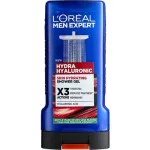 L'Or&eacute;al Men Expert Hydra Hyaluronic Shower Gel &ndash; du&scaron;o priemonė 300ml