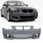 Priekinis bamperis M Look BMW E60 / E61 LCI (07-10), su 18mm PDC, gruntuotas