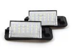 LED valstybinio numerio ap&scaron;vietimo žibintai BMW E36 (1991&ndash;1998 m.), komplektas (2 vnt.)