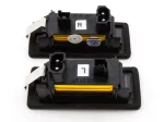 LED valstybinio numerio ap&scaron;vietimo žibintai BMW E39 E46 E60 E61 E70 E71, komplektas (2 vnt.)