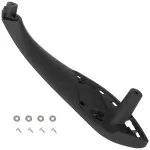Vidinė durų rankena BMW F32 F33 F82 F83 (2012&ndash;2019 m.), juoda, priekinė de&scaron;inė pusė
