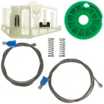 Lango pakėlimo mechanizmo remonto rinkinys BMW E87 (2004&ndash;2011 m.), galinė kairė pusė