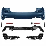 BMW G20 19-22 M-Sport galinis bamperis su Performance blizgiu difuzoriumi (i&scaron;metimas 0--0)