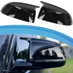 Veidrodėlių korpusai BMW X3 G01 X4 G02 X5 G05 X6 G06 X7 G07 (nuo 2018 m.), juodi blizgūs, kairė ir de&scaron;inė, komplektas (2 vnt.)